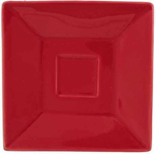Art et Lumiere Cup Saucer Porcelain Red (1pcs)