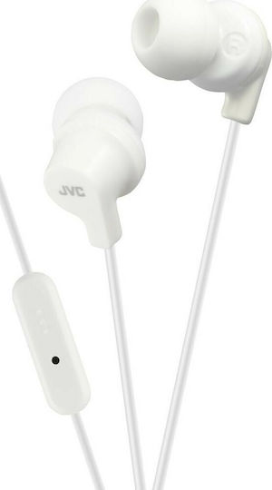 JVC FR-15 În ureche Handsfree cu Mufă 3.5mm Alb