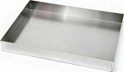 Aluminum Bakery Baking Tray W50xD30xH5cm PSO Z5030/5