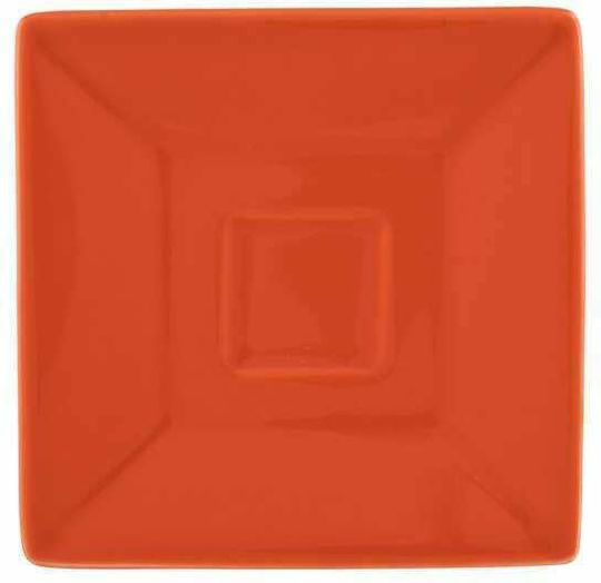 Art et Lumiere Πιατάκι Φλιτζανιού Porzellan Orange (1Stück)