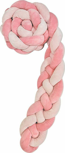 Kikka Boo Πάντα Πλεξούδα Pink 15x180cm