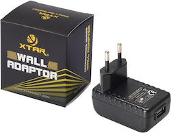 XTAR Charger Without Cable with USB-A Port Blacks (XTAR5V2.1A)