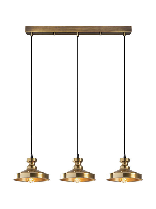 HomeMarkt Pendant Lamp 3xE27 Bronze