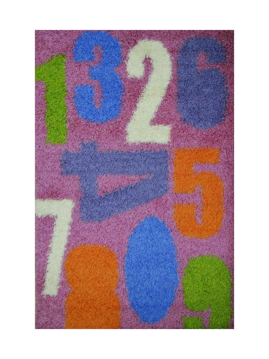 Sprintzio Next Shaggy Παιδικό Χαλί Ροζ 160x230cm Πάχους 50mm