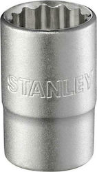 Stanley Καρυδάκι 19mm 1/2" Καρυδάκι Πολύσφηνο με Καρέ Υποδοχής 1/2" Stanley Καρυδάκι 19mm 1/2" Καρυδάκι Πολύσφηνο με Καρέ Υποδοχής 1/2"