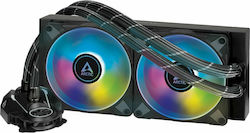 Arctic Liquid Freezer II 240 A-RGB Υδρόψυξη Επεξεργαστή Διπλού Ανεμιστήρα 120mm για Socket AM4/AM5/1700/1200/115x