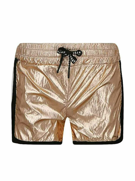 Șort/Salopetă Copii din Material Textil Shorts Auriu