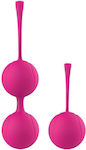 Dream Toys Pleasure Balls & Eggs Duo Set Pink