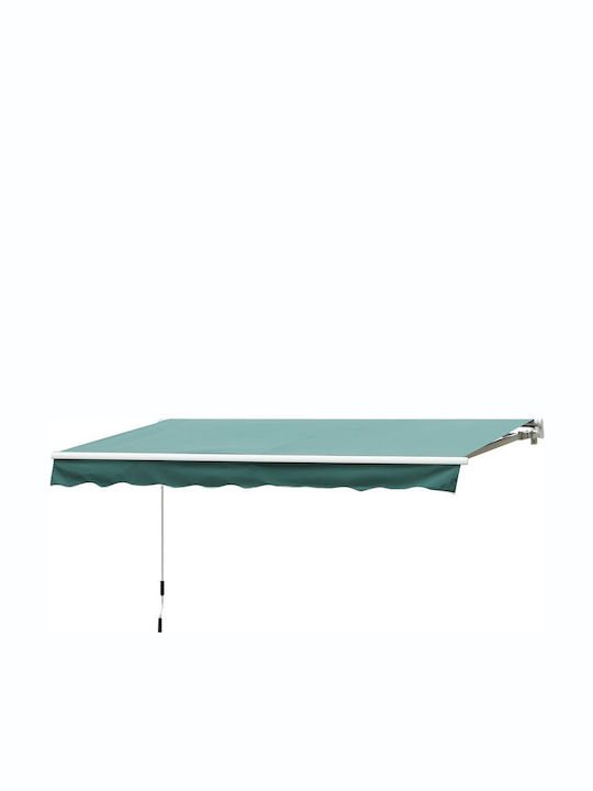 Outsunny Τέντα Βεράντας Πράσινη 3x2.5m