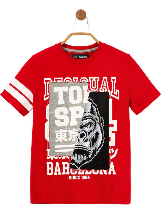 Παιδικό T-shirt Κόκκινο Enric