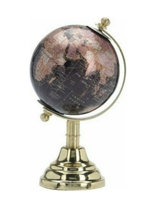 Aria Trade World Globe English A54910100 Black Bronze