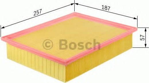Bosch Filtru de Aer Auto pentru Ford Însoțitor / Orion 1993-1995