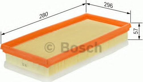 Bosch Car Air Filter for Honda Civic 1991 - 1995 / Rover 400 Hatchback 1995 - 2000