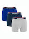 D1 Classic Ανδρικά Μποξεράκια Πολύχρωμα 3Pack