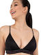 Triangle Bikini Top Riad Black