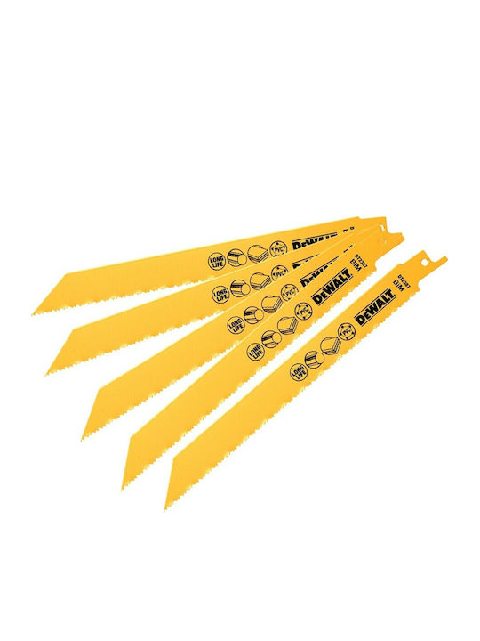 DEWALT DT2387 Λάμες για Ξύλο 200mm 5τμχ