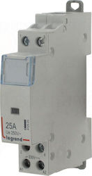 Legrand CX3 Ρελέ Ράγας Ισχύος 25A Διπολικό με Τ...
