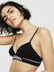 Diesel Lizzy Negru Bralette pentru femei