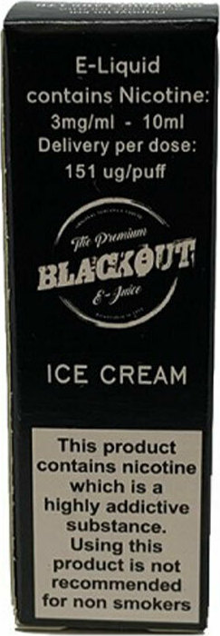 Blackout Ice Cream 3mg 10ml - Skroutz.gr