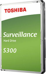 Toshiba S300 Surveillance 2TB HDD Hard Drive 3.5" SATA III 5400rpm with 128MB Cache for Recorder HDWT720UZSVA