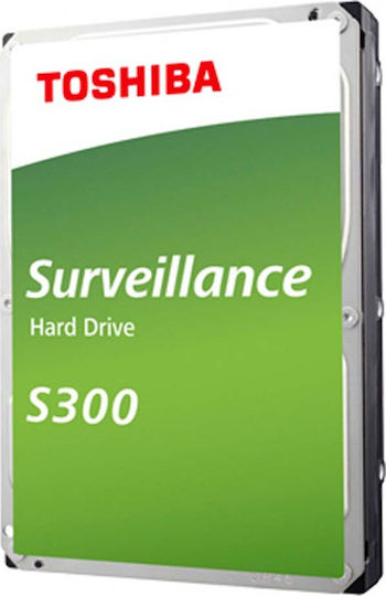 Toshiba S300 Surveillance 6TB HDD Hard Drive 3.5" SATA III 5400rpm with 256MB Cache for Recorder HDWT860UZSVA