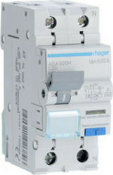 Hager Реле Изтичане На Земя 2x20A 230V