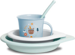 Suavinex Feeding Set Forest made of Plastic Lig...