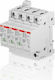 Abb Panou de protecție împotriva fulgerelor Tipul T1 / T2 Tetrapol Descărcarea maximă de curent 80kA