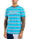 Nautica Herren T-Shirt Kurzarm Hellblau N7D00049-402