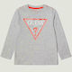 Guess Kids Blouse Long Sleeve Gray