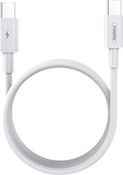 Remax USB 2.0 Cable USB-C Male - USB-C 100W PD White 2m