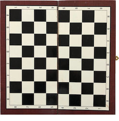 Campus Beech Backgammon Wooden with Checkers 30x30cm