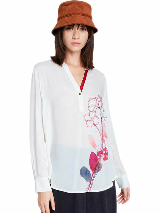 Senda Women's Long Sleeve Shirt White