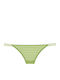 Luna Women's String with Lace Green