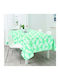 Flamingo Tablecloth Stain Resistant Palm Mint 150x180cm