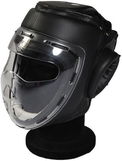 Olympus Sport Krav Maga Boxhelm Erwachsene Offenes Gesicht Schwarz