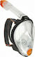 ARIA FULL FACE SNORKELING MASK Clasic-Black/Frosted White