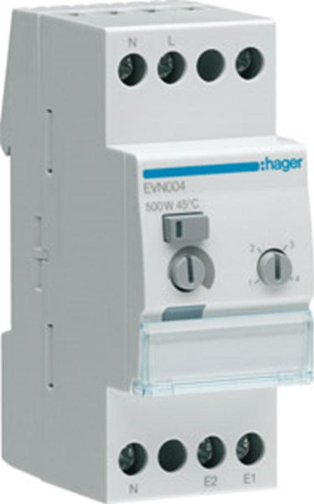 Hager Dimmer Ράγας Universal με Επιλογικό 500W 230V EVN004 Skroutz.gr