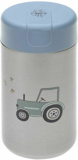 Laessig Tractor Baby Food Thermos Stainless Steel 480ml