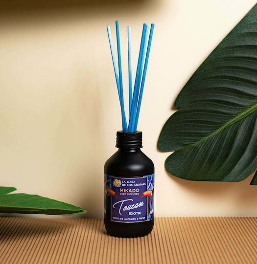 La Casa de los Aromas Diffuser Toucan Exotic με Άρωμα Φράουλα Φρούτα Του Πάθους 049713 100ml