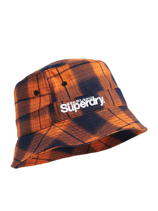 Superdry Detroit Bucket Stoff Herren-Hut Bucket-Stil Orange