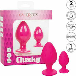 Calexotics Cheeky Buttplug Πρωκτικές Σφήνες Σετ Small Pink
