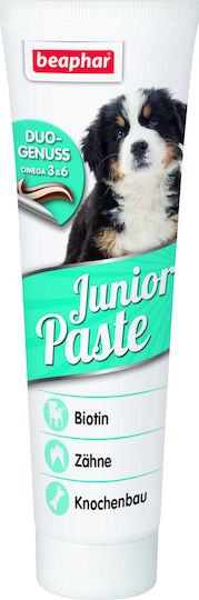 Beaphar Junior Paste Ασβέστιο Σκύλου σε Πάστα 100gr για Ενίσχυση Οργανισμού