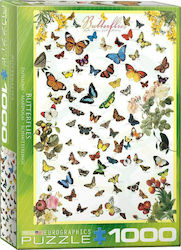 Butterflies Puzzle 2D 1000 Pieces