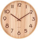 Karlsson Wall Clock Wooden 40x40cm