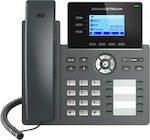 Grandstream GRP2604 Verkabelt IP-Telefon mit 6 Linien in Schwarz