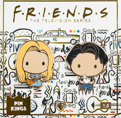 Numskull Badge Official Friends 1.3 - Pheobe & Joey Pin Kings 9781582405608