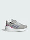 Adidas Kids Sports Shoes Running EQ21 Run El I Grey Two / Sonic Ink / Shock Pink