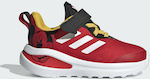 Adidas Αθλητικά Παιδικά Παπούτσια Running Disney Mickey Fortarun Κόκκινα