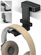 Lamicall DH01 Headphone Hanger Holder Βάση Ακουστικών Γραφείου Μαύρη